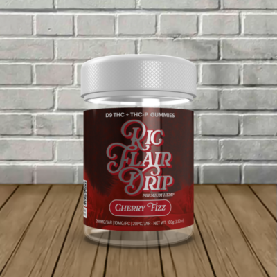 Cherry Fizz – Ric Flair Drip D9 + THCP Gummies 200mg